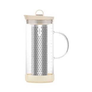 北鼎冷泡壶凉水壶玻璃壶多功能大容量水壶高硼硅玻璃壶冷萃壶家用