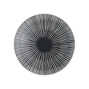 酒店用品冷菜盘圆形色釉融合菜盘特色创意餐具摆盘意境菜大董创意