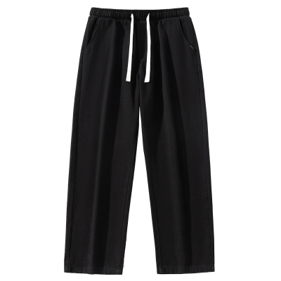 贵人鸟休闲裤子男纯棉直筒裤