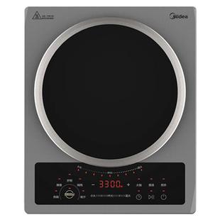 美的凹面电磁炉家用3500W智能爆炒大功率炒菜猛火灶官方旗舰正品