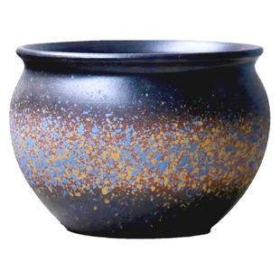 透气宜兴矮胖大口径陶罐粗陶多肉植物老桩陶瓷盆玉坠特价绿植花盆