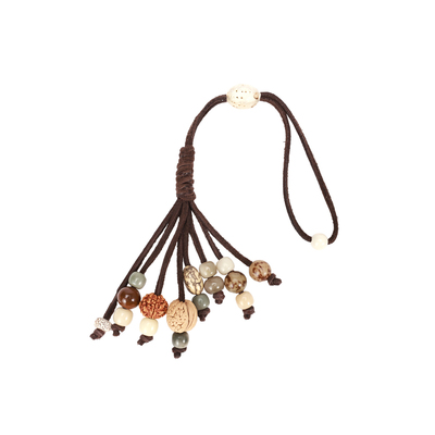 天然菩提子包挂件手工复古挂饰