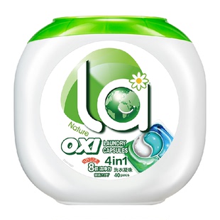 la妈妈壹选4in1洗衣凝珠10ml*40颗洗衣球液除菌除螨去渍留香