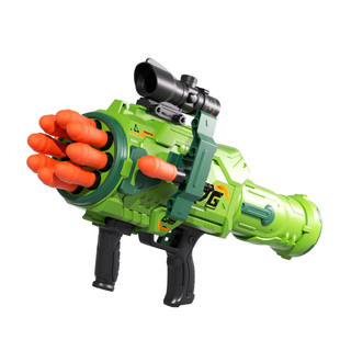 儿童枪2025新款男孩玩具RPG八连发火箭筒发射器手动连发软弹枪6岁