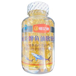欧臣牌大豆磷脂鱼油软胶囊300粒