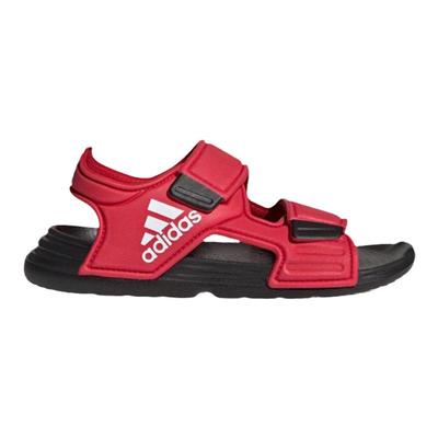 阿迪达斯大童休闲魔术贴露趾凉鞋