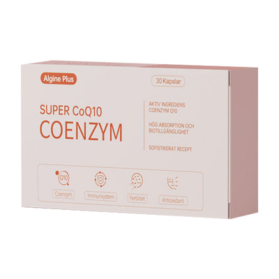 瑞典Algine还原性辅酶Q10软胶囊