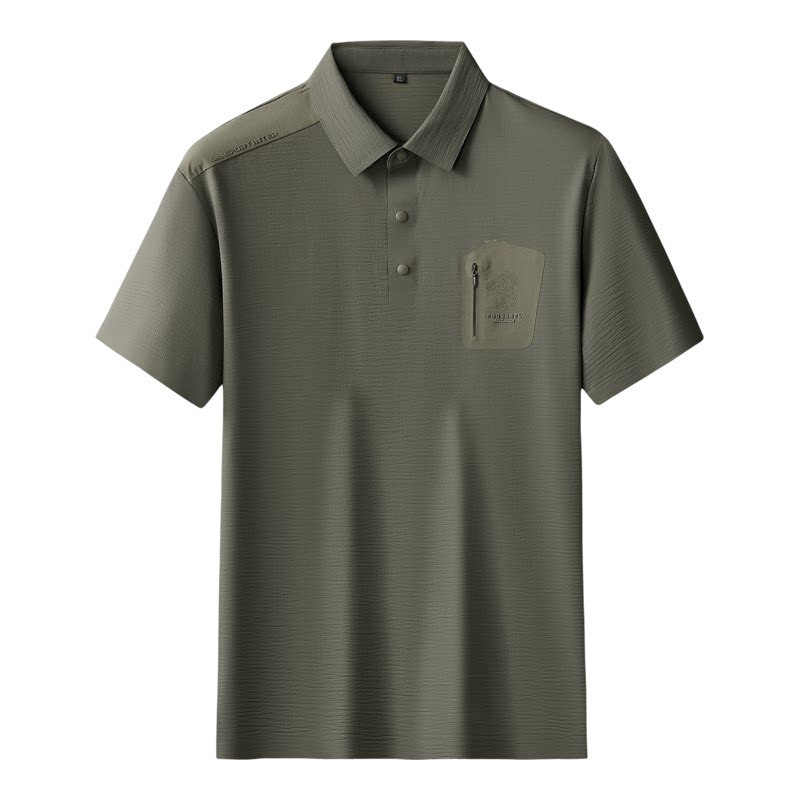 运动短袖polo衫男加肥加大衣服