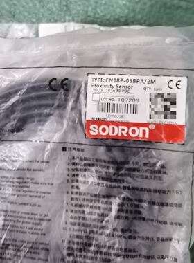议价SODRON索迪龙接近开关，型号CN18P-05BPA/