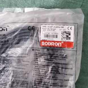 议价SODRON索迪龙接近开关，型号CN18P-05BPA/
