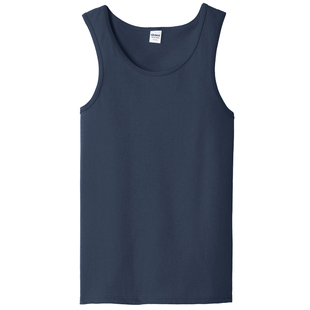 GILDAN76200纯棉男女打底背心宽松型大码无袖t恤青年夏季运动健身