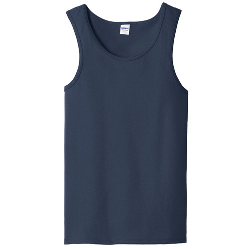 GILDAN76200纯棉男女打底背心宽松型大码无袖t恤青年夏季运动健身