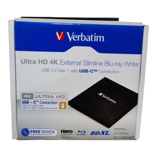 威宝 4K高清蓝光 BD-R刻录机 43888外置usb32 笔记本移动外接光驱