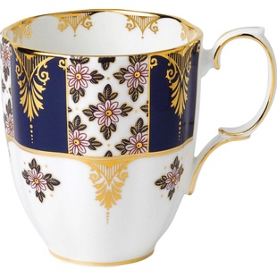 Royal Albert 皇家阿尔伯特百年1900年节日马克杯 摄政蓝茶/咖杯