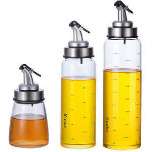 酱油瓶香油瓶油瓶小号醋瓶玻璃防漏油壶控油壶油罐家用厨房用品