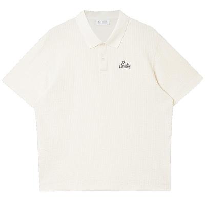 杰克琼斯罗纹翻领polo衫男装