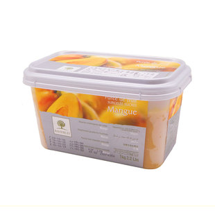 乐果纷果泥1kg芒果树莓桑子草莓白桃椰子菠萝荔枝蓝莓百香果果茸