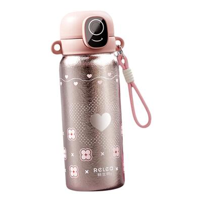 物生物纯钛指纹解锁吸管保温杯