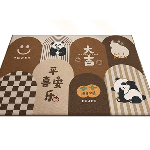 入户门地垫高级感门口进门脚垫耐脏防滑蹭土门垫玄关可裁剪地毯