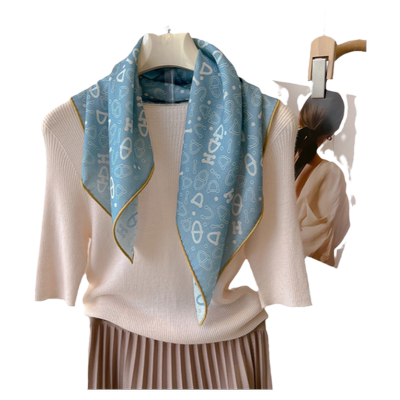 丝巾小方巾2025新款羊毛围巾