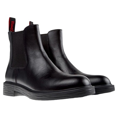 Camper看步男靴Dean新款黑色经典时尚短靴冬季复古英伦风工装靴