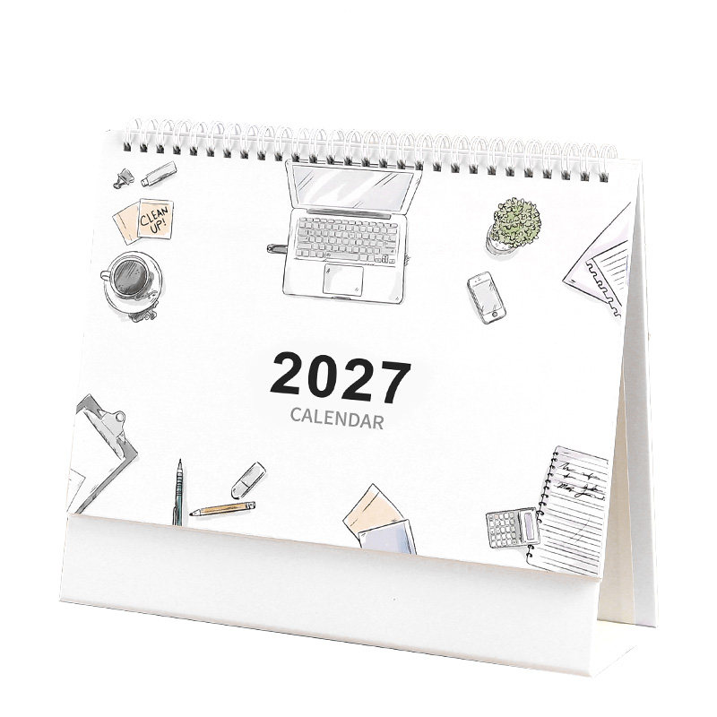 台历2027年创意简约定做办公室