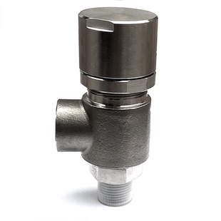 不锈钢螺纹式可调节式排压减压泄压阀4分3分 DN10 DN15压力泄放阀