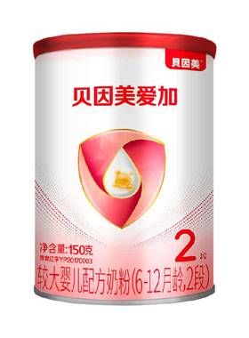 贝因美2段DHA婴幼儿配方奶粉150g