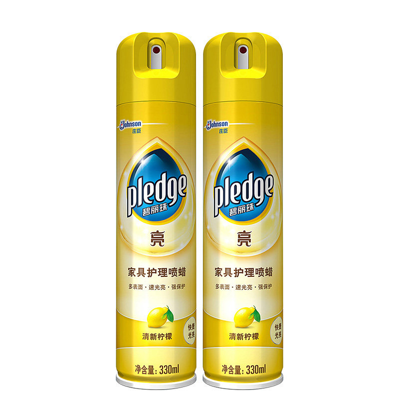 碧丽珠家具护理喷蜡330ml大瓶