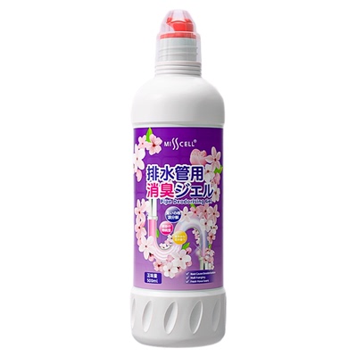 misscell花香下水道除臭液剂卫生间去异味厨房地漏厕所除臭神器p