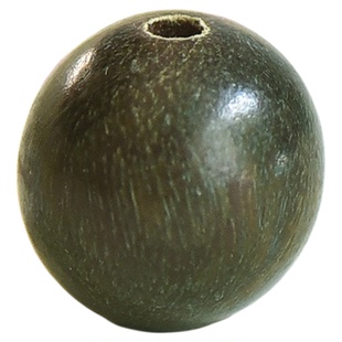 天然阿根廷绿檀木手串散珠圣檀香木小孔散珠手链佛珠配饰件单颗