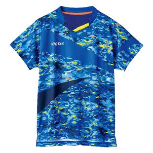 老妖VICTAS乒乓球服装男款女日本国家队比赛服短袖乒乓球衣服正品