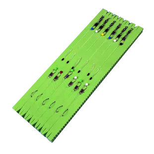 新款防缠绕串钩线组丸世金袖抛竿鲫鱼翘嘴昂刺黄辣丁专用三钩钓组