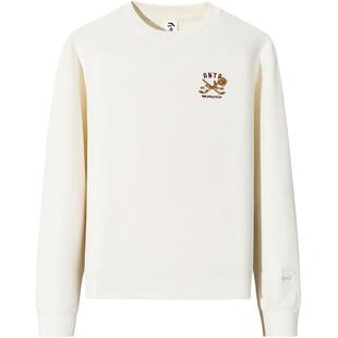 安踏新年红色卫衣女春季宽松加绒保暖休闲长袖运动上衣162548704N