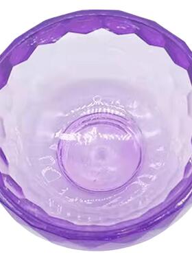 亚克力精油碗大中小号SPA调配水晶玻璃碟子美容院专用品工具