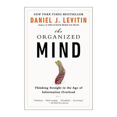 现货 The Organized Mind 有条不紊的思路 英文原版