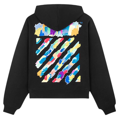 OFF-WHITE™涂鸦情侣连帽卫衣