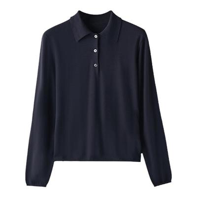 秋轻柔舒适柔软绵羊毛针织衫