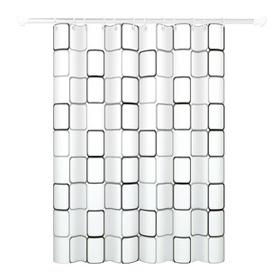 浴室隔断帘防水浴帘卫生间洗澡帘套装洗澡间遮挡帘子干湿分离防霉