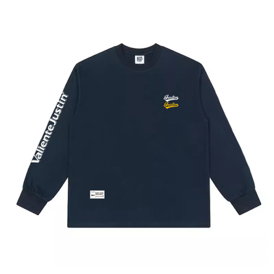 JUSTIN童装纯棉印花休闲长袖T恤