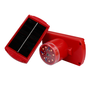 2026新年太阳能感光灯天黑自动亮户外灯笼专用LED红光灯笼伴侣