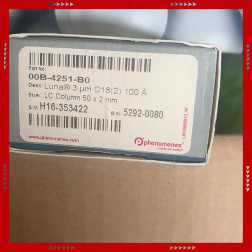【问价】飞诺美色谱柱，型号00B-4251-B0，Luna 3μm