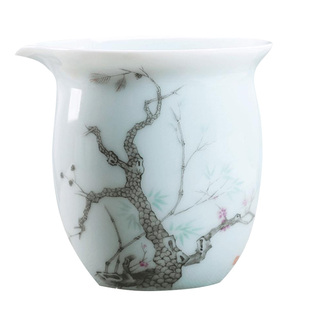 昌南玉瓷公道杯景德镇高端陶瓷功夫茶分茶器2025新款茶水公杯茶具