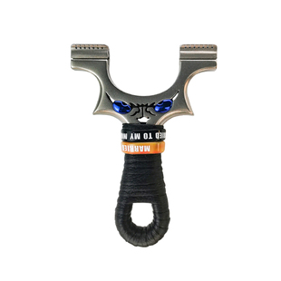 弹弓成年人专用高精度小恶魔龙齿快压不锈钢新型弹弓2024弹弓新款