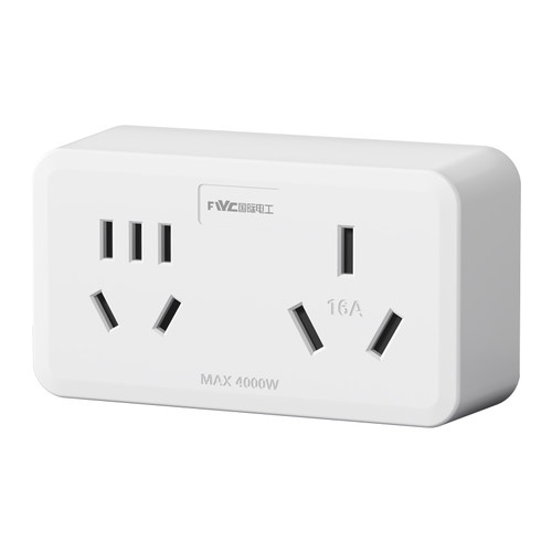 10A转16A转换插头多功能插座转换器大功率三孔空调电源插排插线板