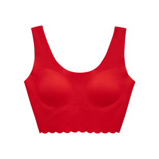 红豆本命年少女文胸红色发育内衣礼盒初中生女孩12岁新年套装礼物