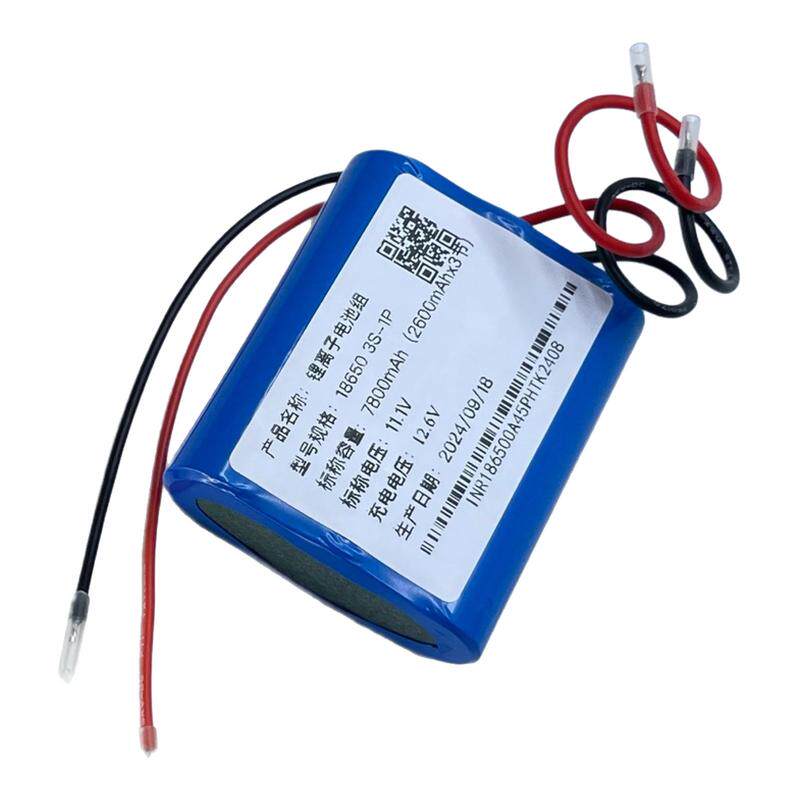 便携式打气泵7.4V18650大容量锂电池11.1V车载吸尘器充气泵锂电池