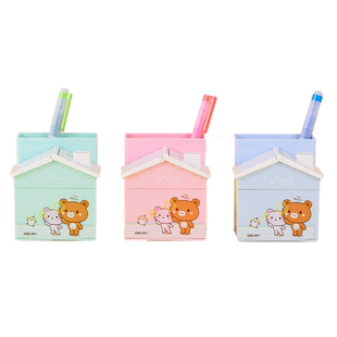 得力纸杯一次性隔热加厚牛皮纸防烫双层纸杯咖啡杯奶茶热饮280ml