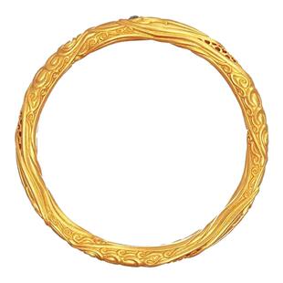 真金包银手镯哪吒之魔童降世乾坤圈仿真黄金镯子情侣手环款不掉色