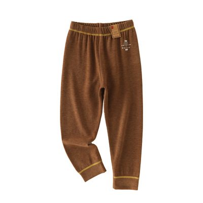 胖童德绒保暖裤加大加肥内穿打底裤春秋加厚热能裤中大童秋裤宝宝